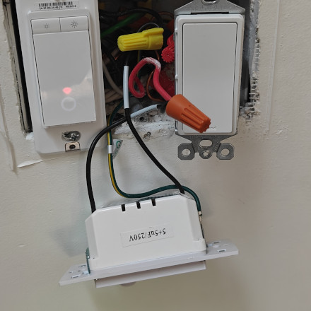 Installing smart switches at Zeta House